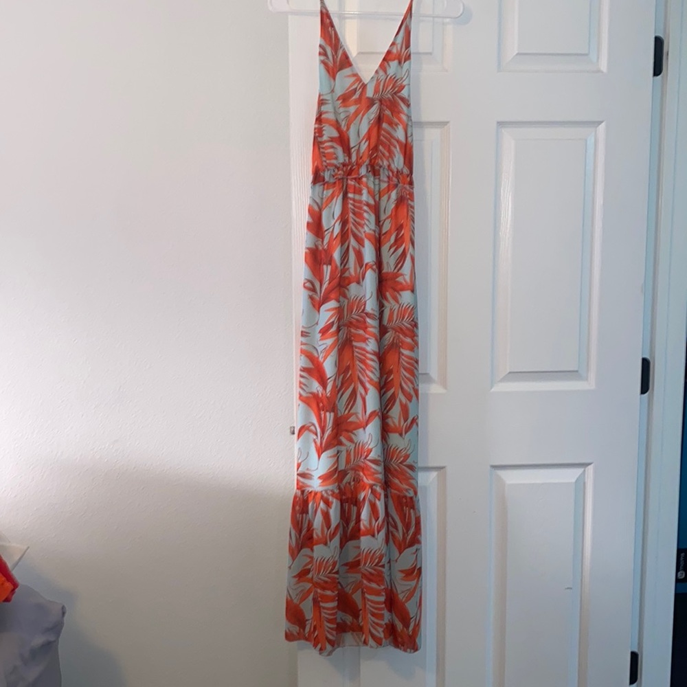 H&M maxi floral dress